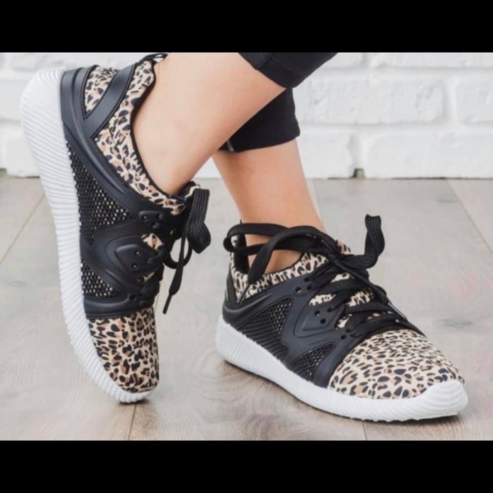 Cheetah Tennis Shoes